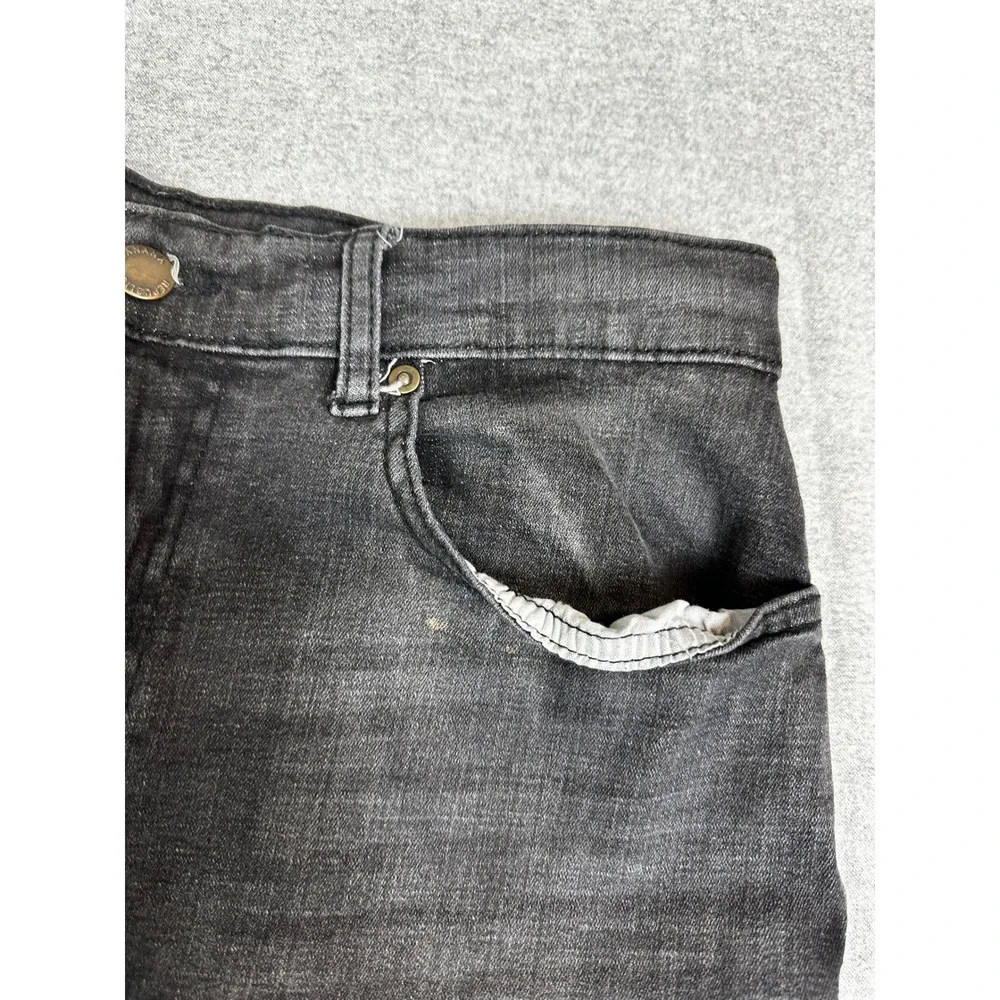 Banana Republic Travel Jean Mens 36x32 Black Slim Fit Stretch Denim